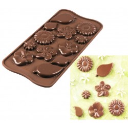 Molde Silicone Chocolate CHOCO GARDEN