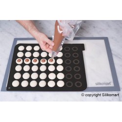 Tapete Silicone MACARONS Linha Profissional Silikomart  600x 400