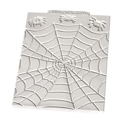 Molde Silicone Teia e Aranhas