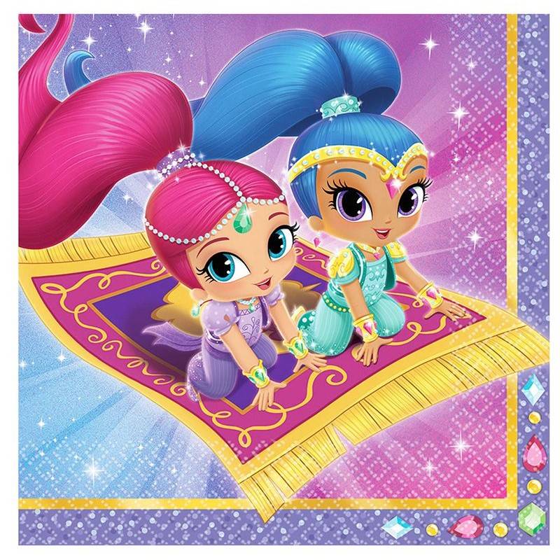 Guardanapos Shimmer & Shine