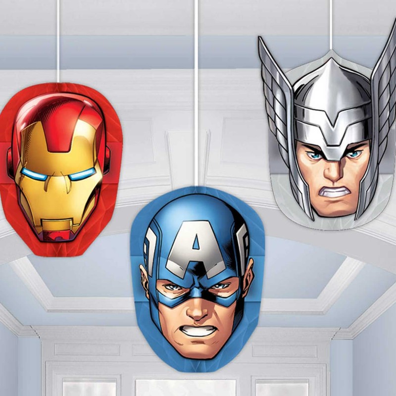 Decorações Pendentes Avengers