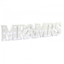 Luz Led  Mr and Mrs