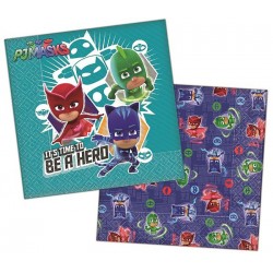 16 Guardanapos PJ Mask