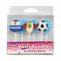 Pack de 6 Velas Aniversário...