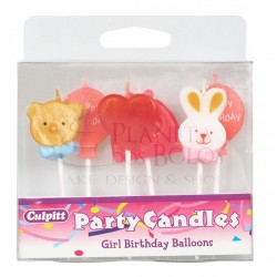 Velas de Aniversário Balões