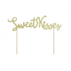 Cake topper  Sweet Kisses