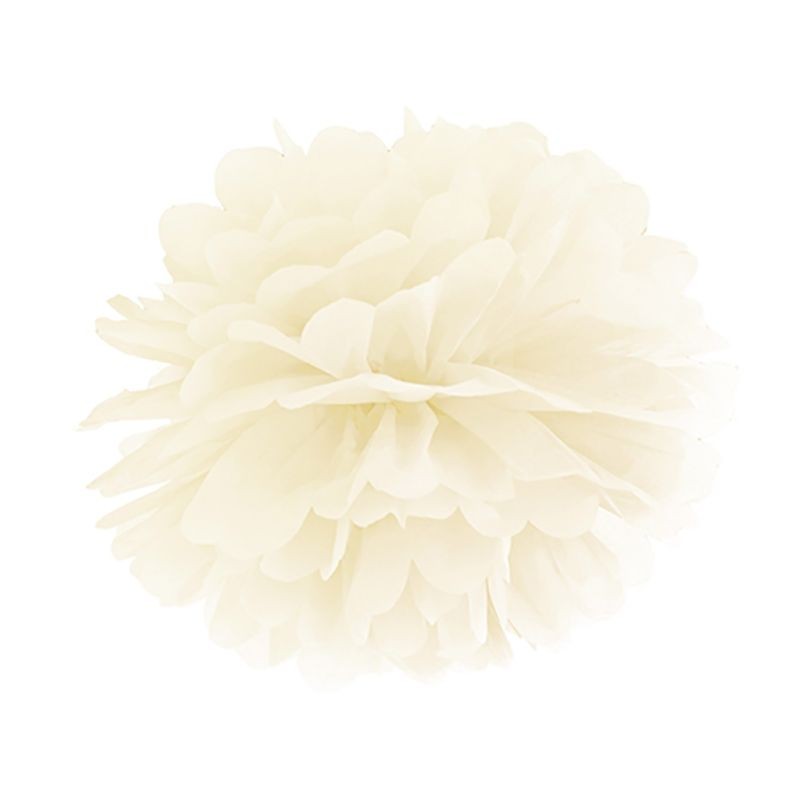 Pompom Creme 25 cms