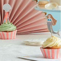 Kit Cup Cakes Sereias Meri Meri