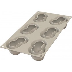 Molde Silicone Cerejas Vermelhas