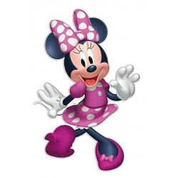 Super Silhueta Minnie Rosa