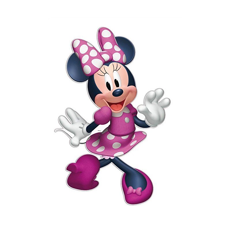 Super Silhueta Minnie Rosa