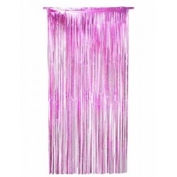 Cortinas Rosa Foil