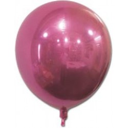 Balão Metálico Espelhado Rosa