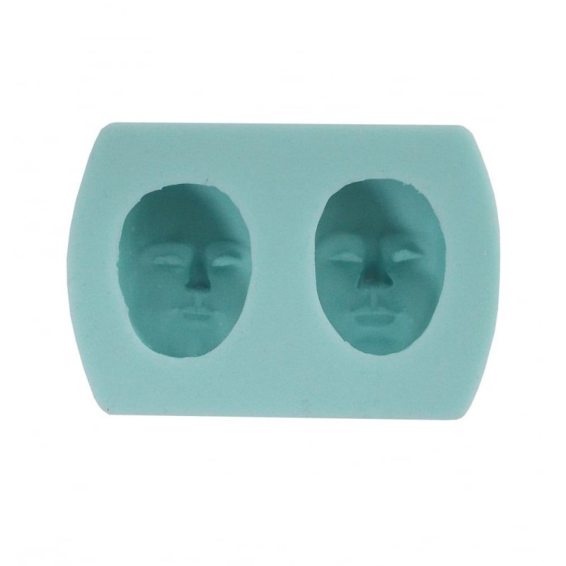 Molde Silicone Cara Masculina