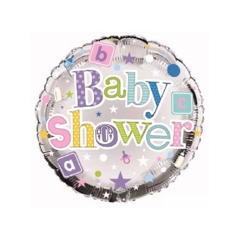 Balão Foil Baby Shower 45 cms