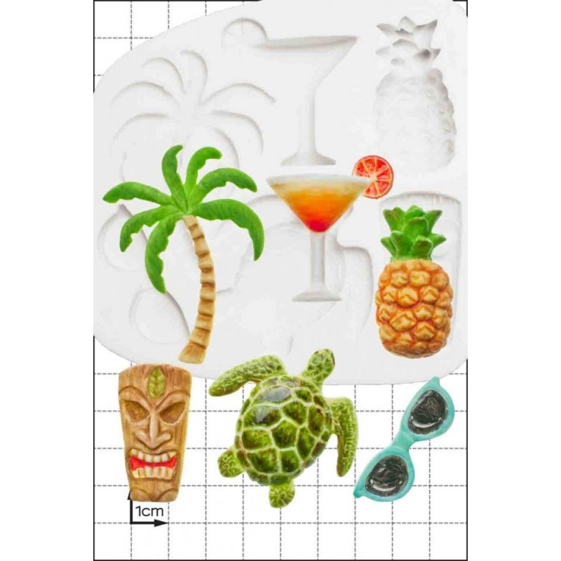 Molde Silicone Tropical