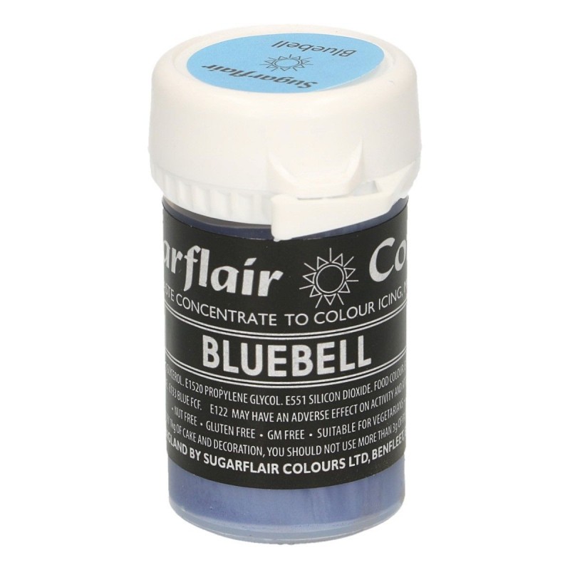 Corante em Pasta Azul BLUEBELL  Sugarflair -25 grs