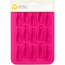 Molde Silicone Doces Garrafas Champanhe