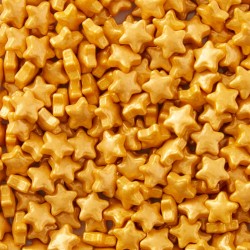 Confetis Estrelas Douradas Wilton 56g