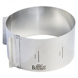 Cinta Ajustável Aço Inox 10 cms altura