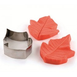 Cortador e Molde Silicone Poinsettia