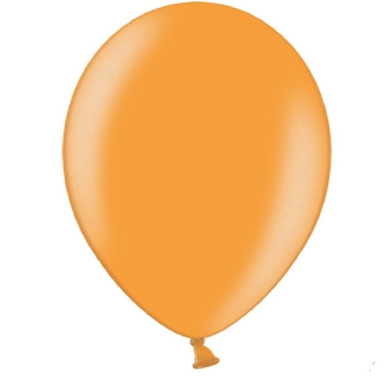 Balão Pastel Laranja Perolado***