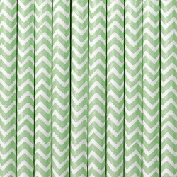 Palhinhas Chevron Menta