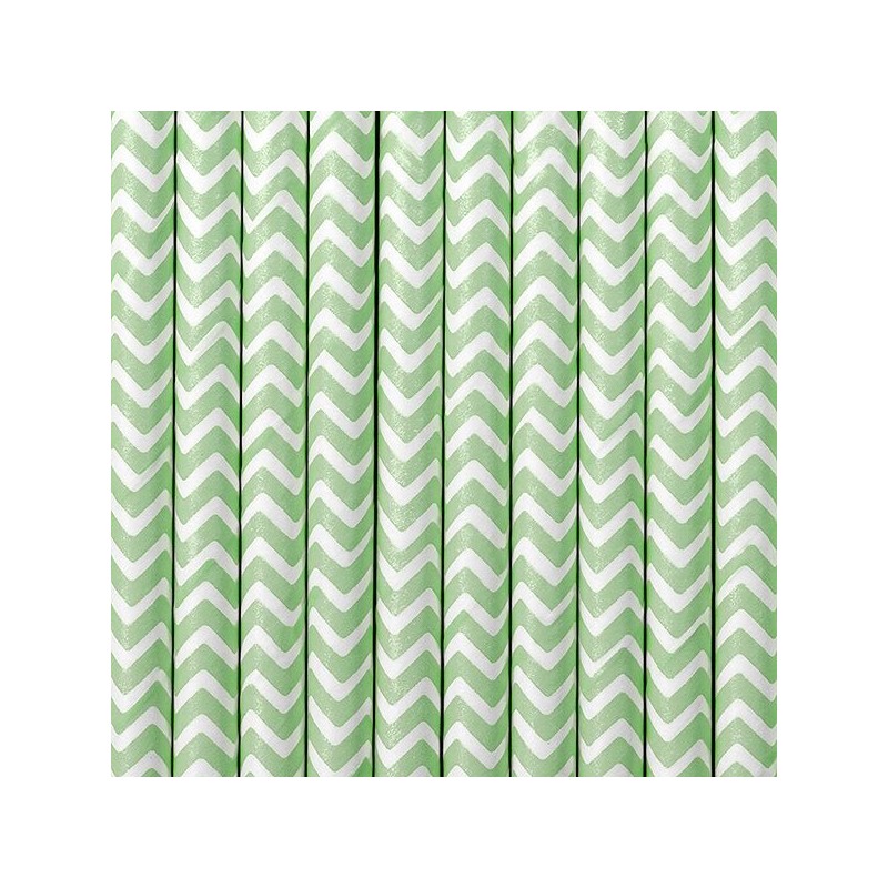 Palhinhas Chevron Menta