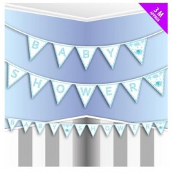 Banner Baby Shower Azul