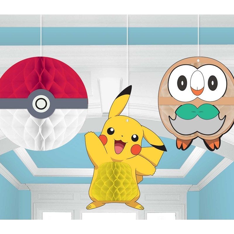 Decorações Honeycomb Pokemon