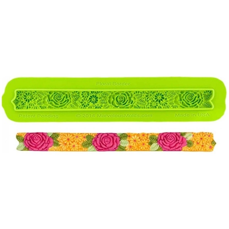 Border Floral MARVELOUS MOLDS