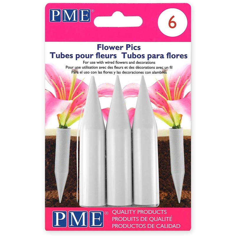 Pack 6 Pics Grandes Flores PME