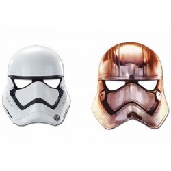 Conjunto 6 Mascaras Star Wars