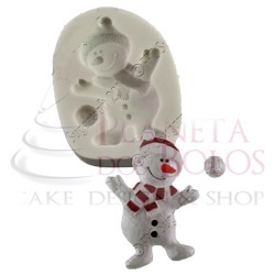 Molde Silicone Boneco de...