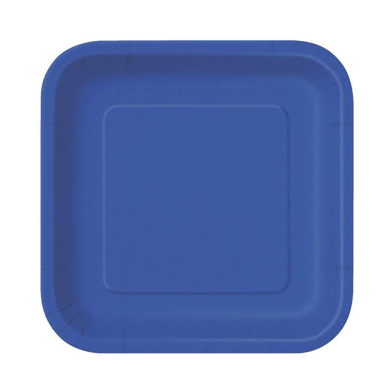 Prato Royal Blue Quadrado Pequeno