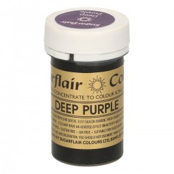 Corante em Deep Purple Sugarflair -25 grs