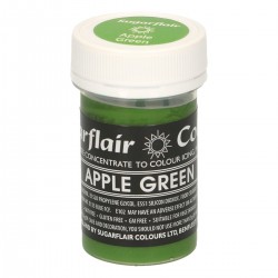 Corante em Gel Apple Green Sugarflair -25 grs