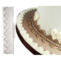 Molde Silicone Border Victoria Lace Border Grande