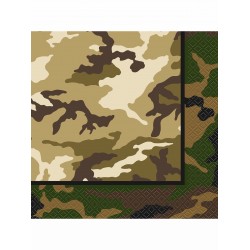 Guardanapos Camuflado Militar