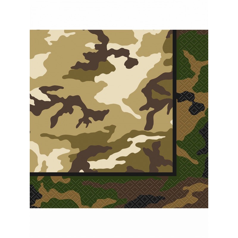 Guardanapos Camuflado Militar