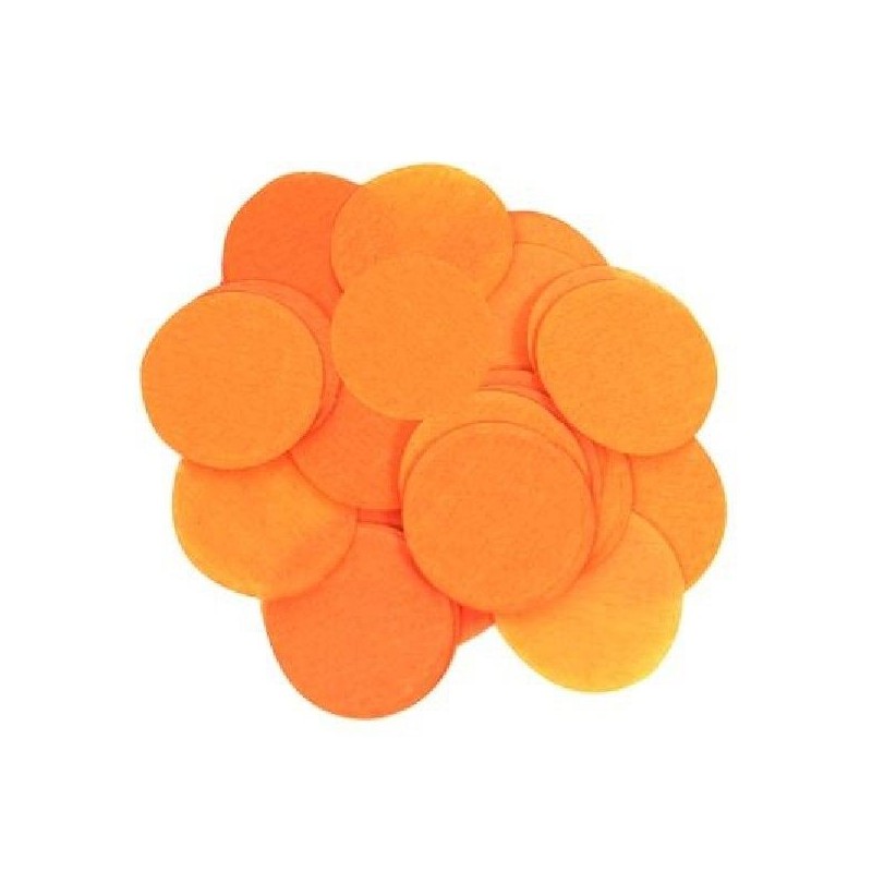 Confetis Laranja 14g 25mm