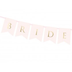 Banner Bride GroomRosa Claro  15 x 155 cm