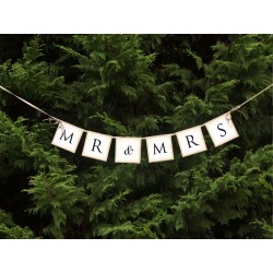 Banner MR & MRS, 77cm