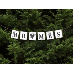 Banner MR MRS, 77cm