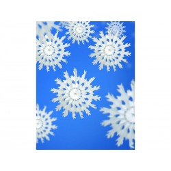 Roseta Floco de Neve 45 cms