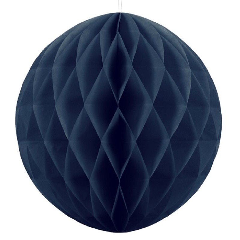 Honeycomb Navy Blue 40 cms