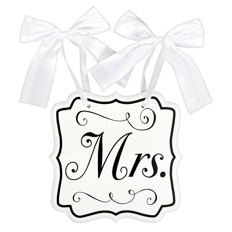 Marcador Cadeira Casamento Mrs