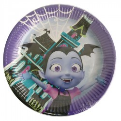 8 Pratos Vampirina 23 cms