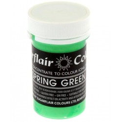 Corante em Pasta Spring Green Sugarflair -25 grs