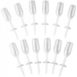 12 Pipetas forma Copo Champanhe